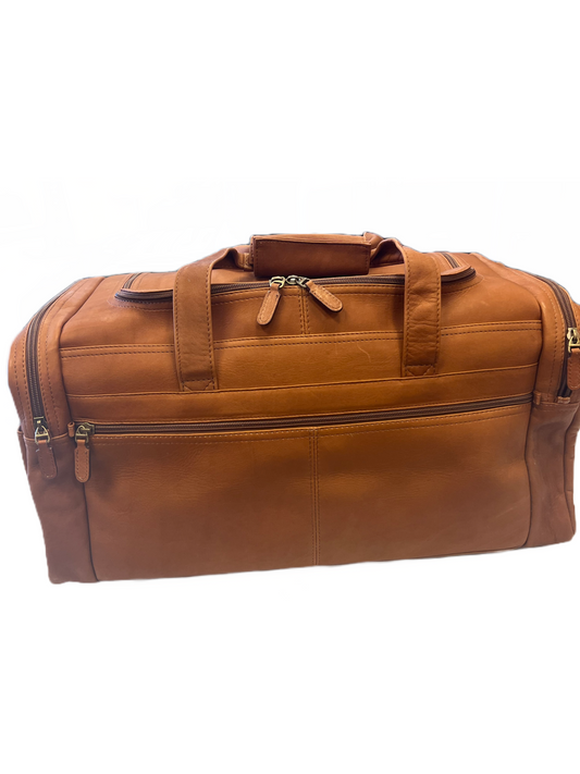 On Sale- Dorado Leather 21" Duffel Bag