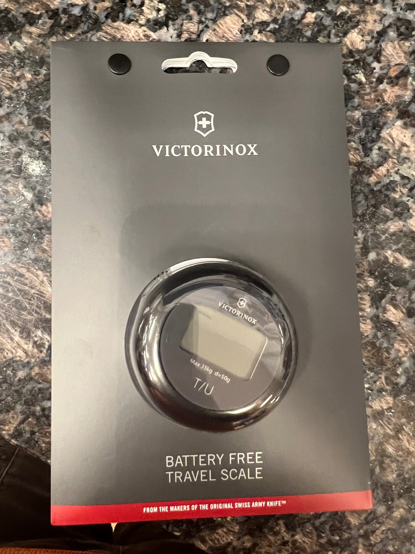 Victorinox Travel Accessories Edge Battery Free Travel Scale