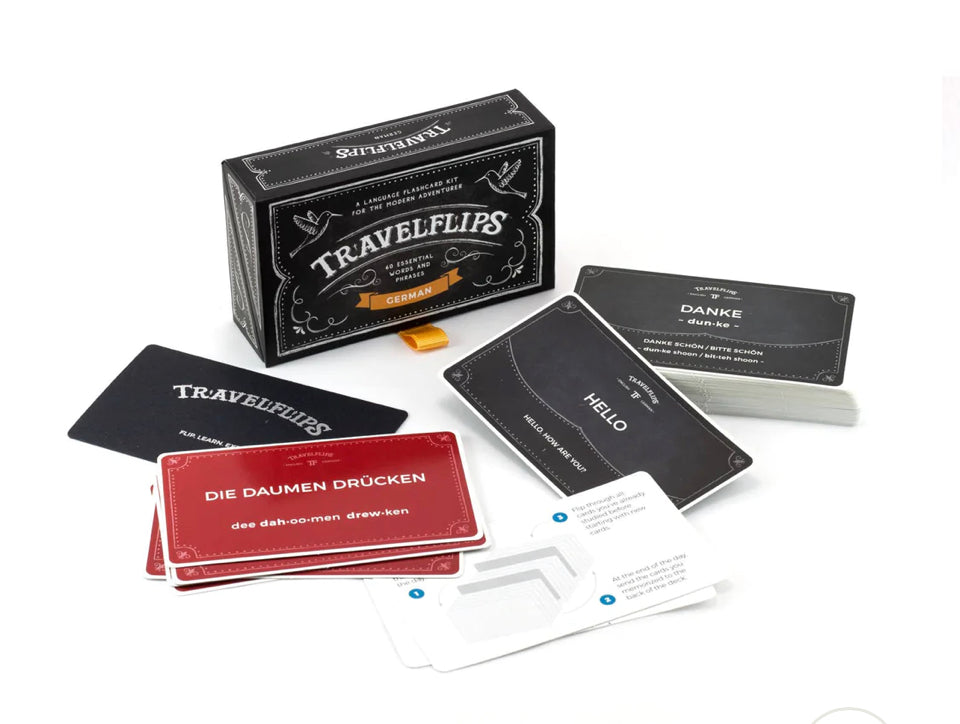 Travelflips German Flashcards