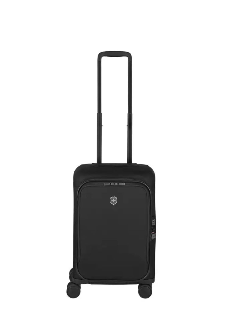 Victorinox Connex Frequent Flyer Softside Carry-On Spinner Cabin Case (Black)