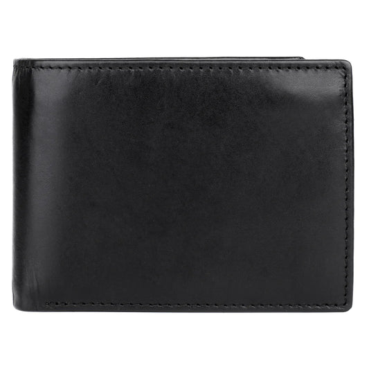 Dopp® Leather Regatta RFID Convertible Billfold Wallet with Zippered Bill Compartment