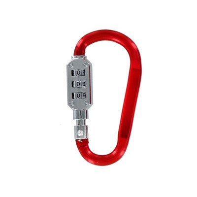 Combo Lock Carabiner- $3.50