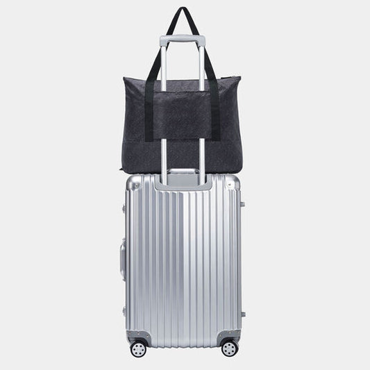 Travelon CLEAN Antimicrobial Silvadur Packable Tote with trolley sleeve passthrough