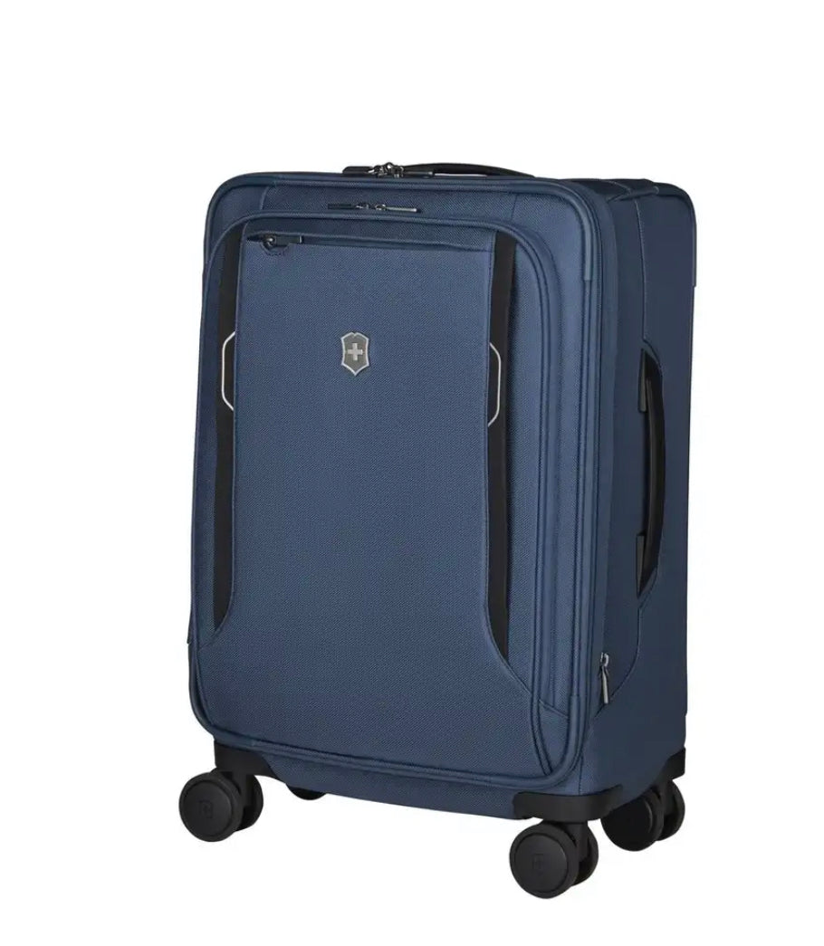 *DISCONTINUED* Victorinox Werks 6.0 Frequent Flyer PLUS 22.8" Softside Carry-On Spinner Blue