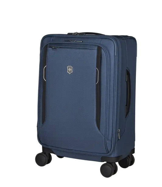 *DISCONTINUED* Victorinox Werks 6.0 Frequent Flyer PLUS 22.8" Softside Carry-On Spinner Blue