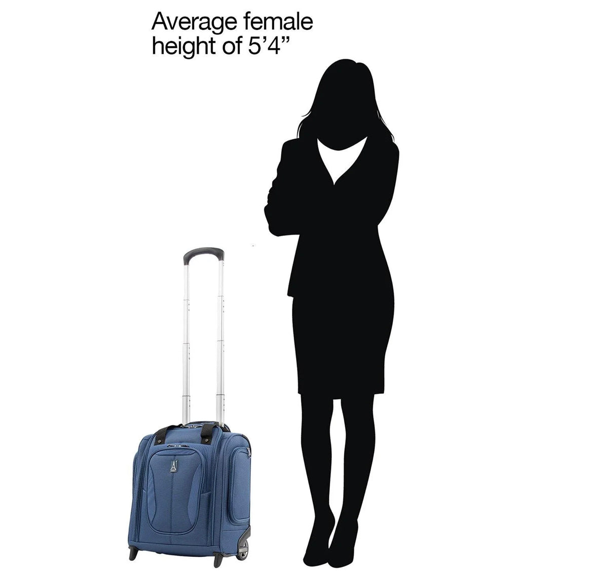 Travelpro 2-Wheeled TourLite Softsided Underseat Carry-On- TP8008S77