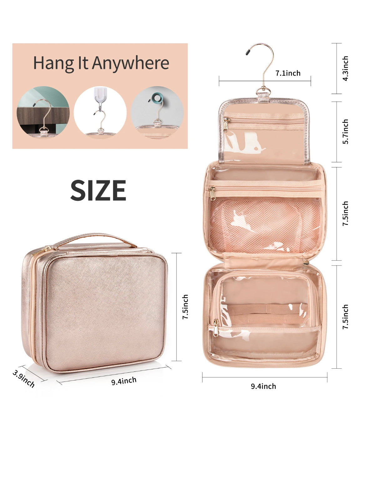 Relavel Hanging Toiletry Bag