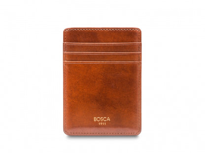 Bosca Oldleather RFID Front Pocket Wallet
