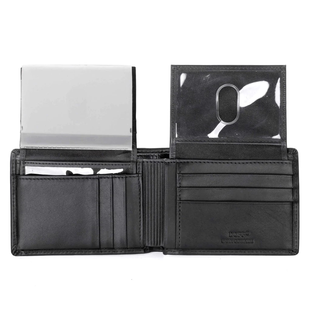 Dopp® Leather Regatta RFID Double ID Credit Card Billfold Wallet