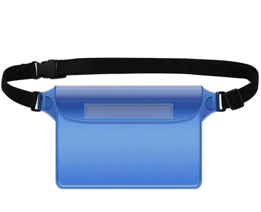 Water Resistant Swim Bag with Triple Seal Blue