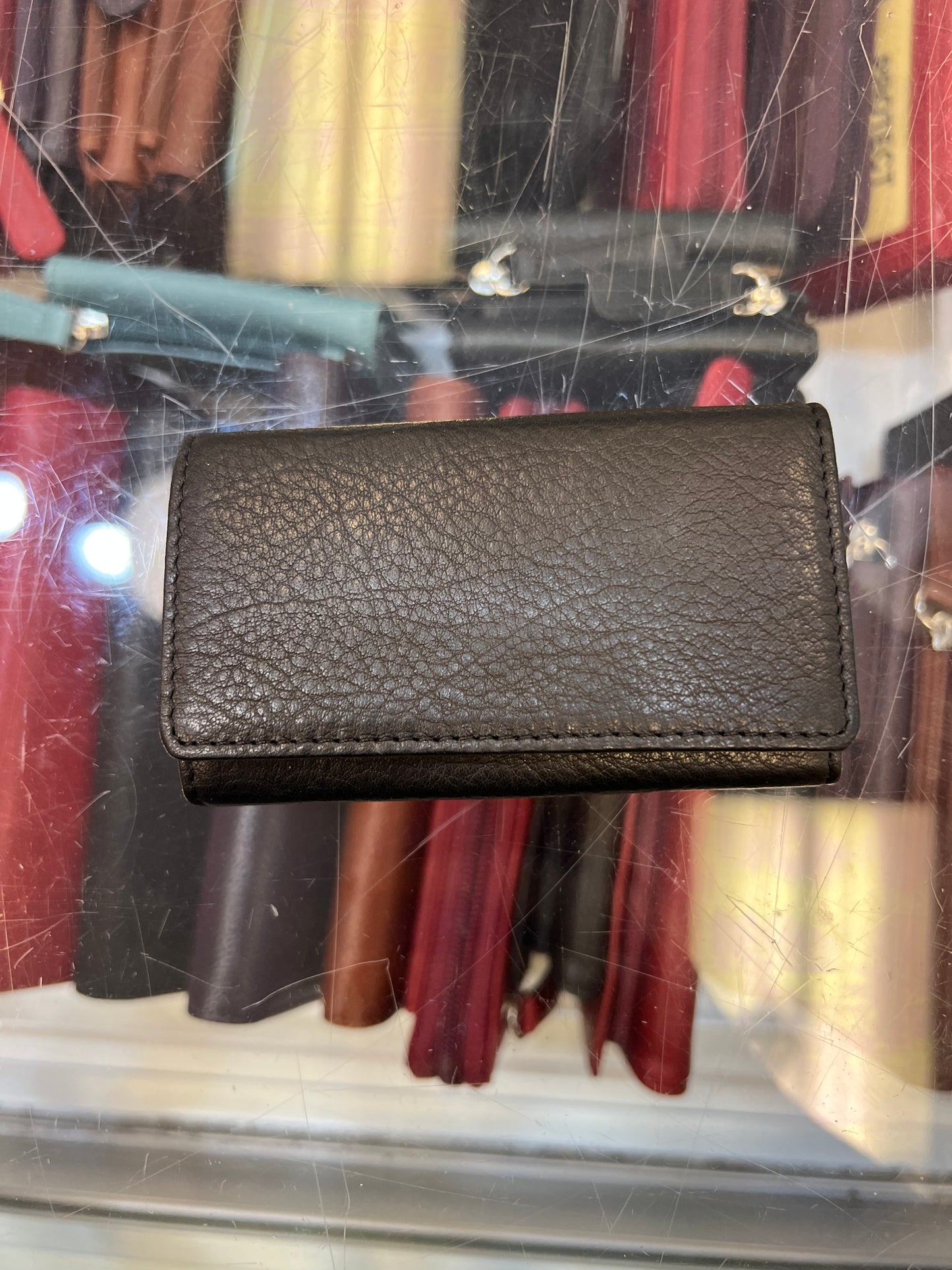 Osgoode Marley 6 Hooked Leather Zipper Key Wallet - 1591