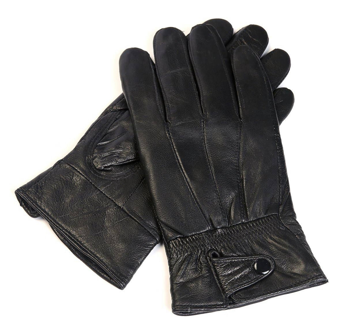 Men’s Leather Driving Gloves- $15 Black