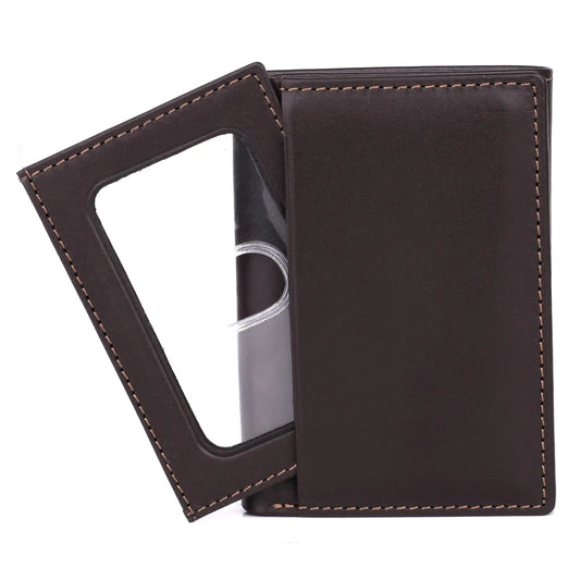 Dopp Regatta ID Three-Fold RFID Wallet Brown