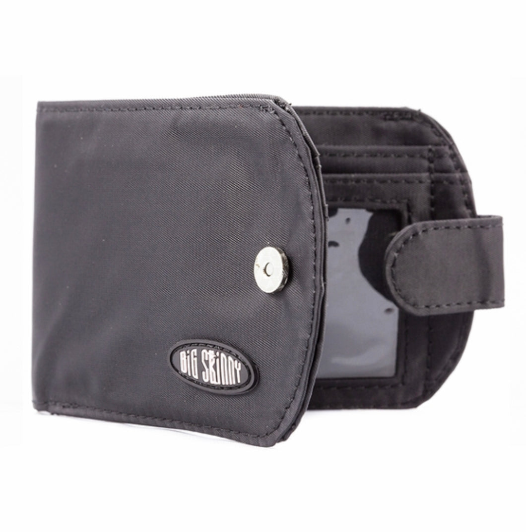 Big Skinny RFID Blocking Taxicat Wallet Black
