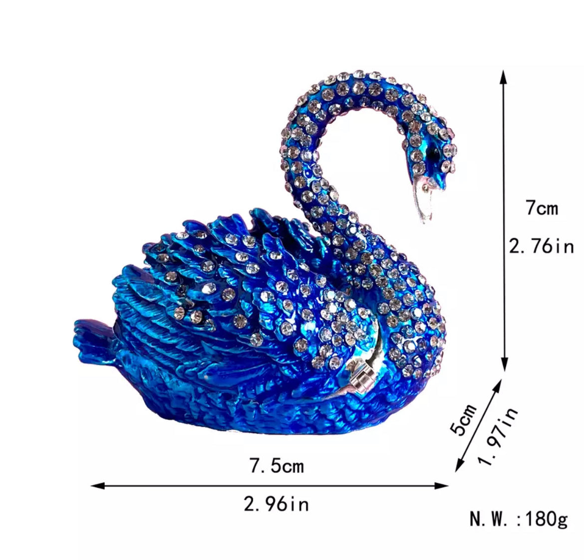 Ring/Trinket Keeper- Swan