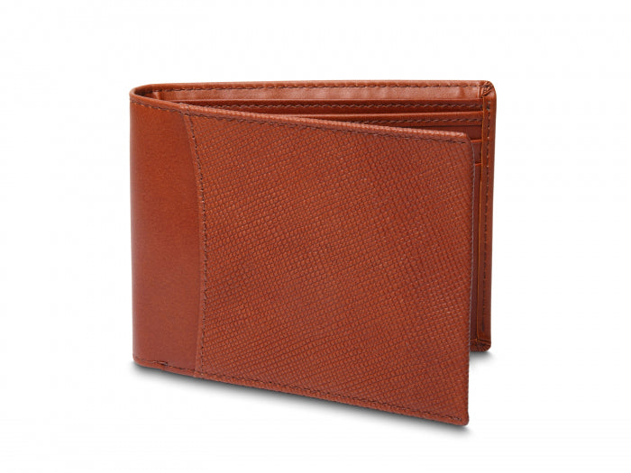 Bosca Executive ID Leather Wallet Brown