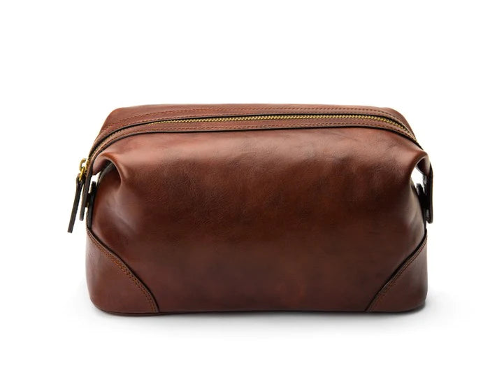 Bosca Dolce Oldleather Shave Kit Dark Brown