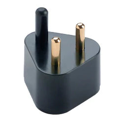 Voltage Valet Non-Grounded Adaptor Plug - PFC-1 - Type F | India/Middle East Black