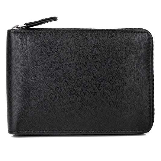 J. Buxton Zip Around RFID Bifold Wallet