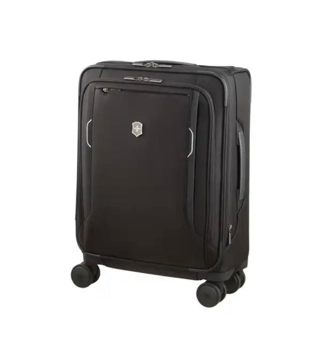 *DISCONTINUED* Victorinox Werks Traveler 6.0 Softside Global Carry-On Spinner Black