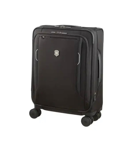 *DISCONTINUED* Victorinox Werks Traveler 6.0 Softside Global Carry-On Spinner Black