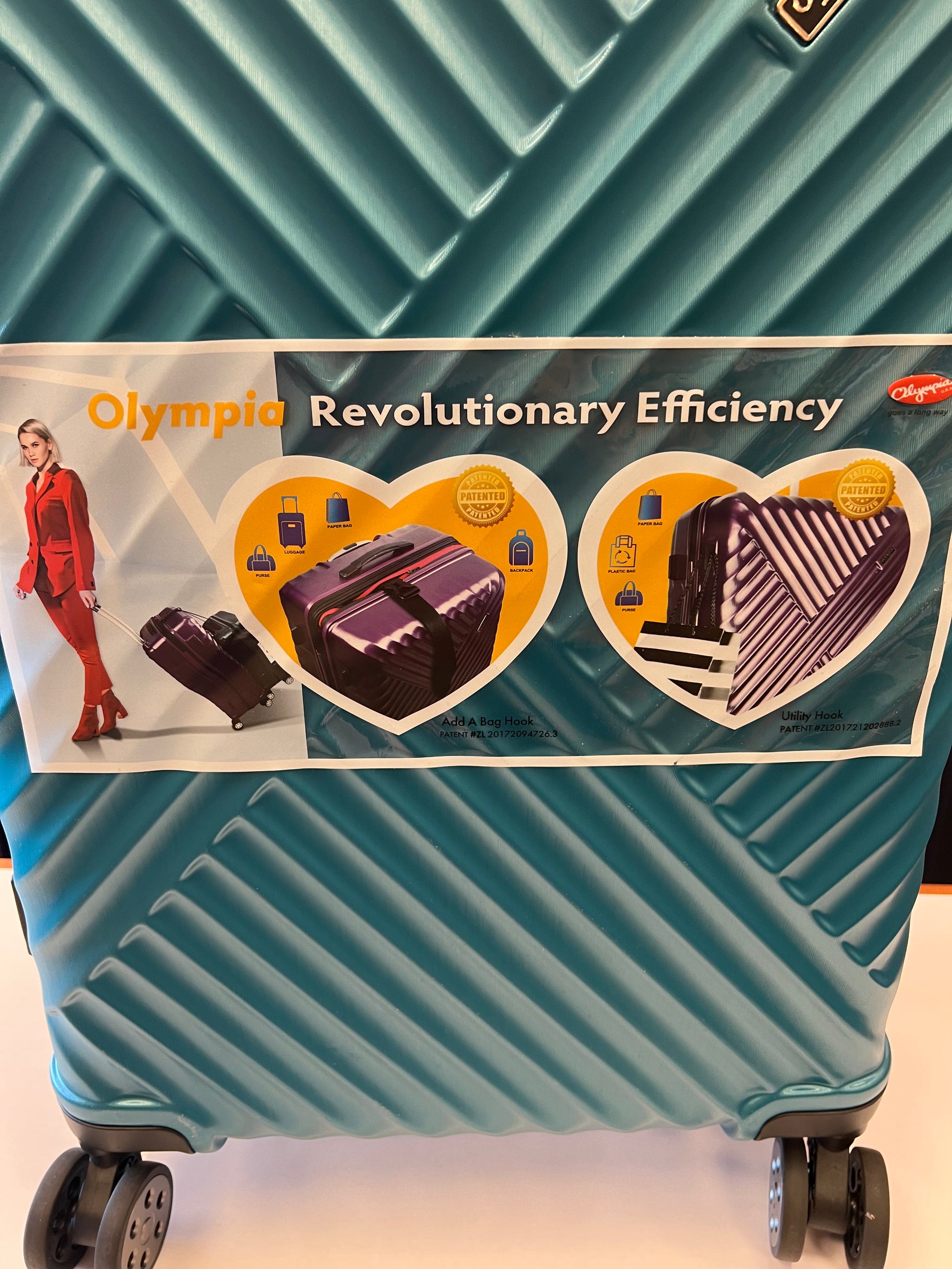 On Sale - Olympia Matrix 25" Hardside Medium Spinner