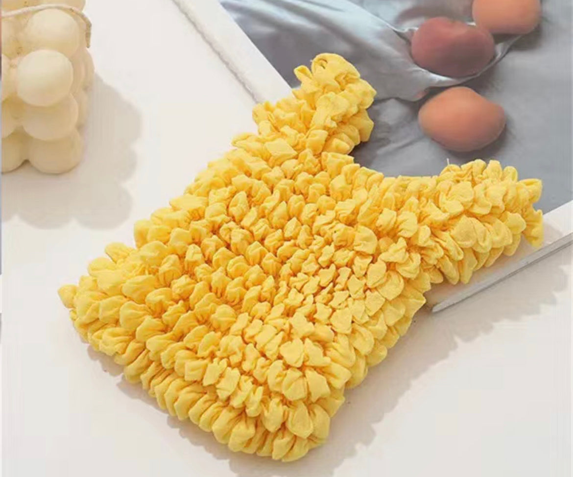 Magic Stretch Tote Bag- $4.00 Yellow