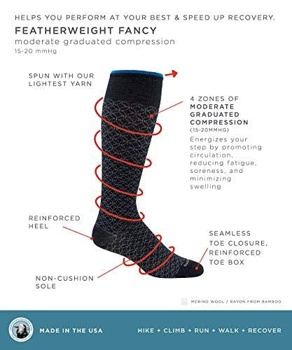Sockwell Women's Featherweight Fancy | Moderate Graduated Compression Socks