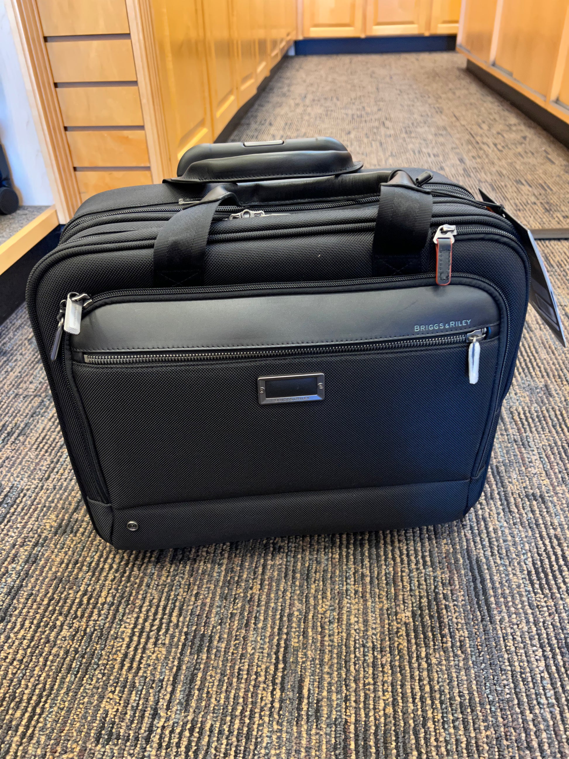 DISCONTINUED- Briggs & Riley @WORK 15” 2-Wheel Expandable Briefcase (Free Monogram)- KR420X