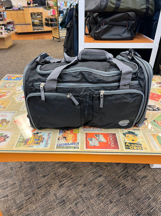 WANDF Foldable/Packable Duffle Bag- $30 Black
