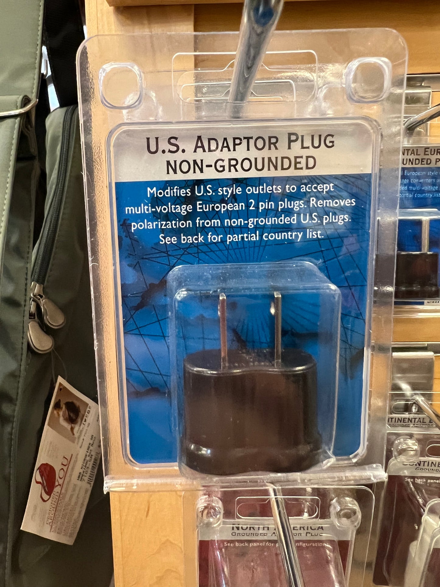 Voltage Valet Non-Grounded Adaptor Plug - PAC-1 - Type A | North, Central and South America