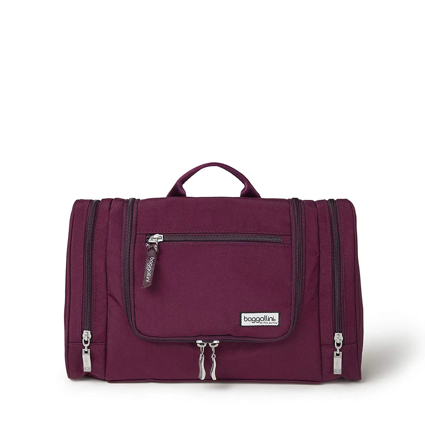 Baggallini Hanging Toiletry Kit Eggplant