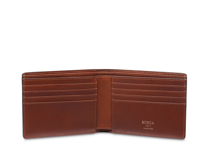 Bosca Navayo 8 Pocket Deluxe Leather Wallet