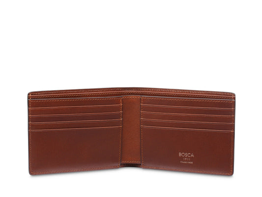 Bosca Navayo 8 Pocket Deluxe Leather Wallet