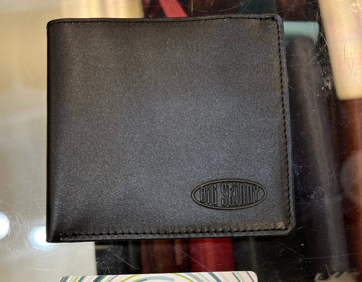 Big Skinny RFID Bifold Leather Wallet