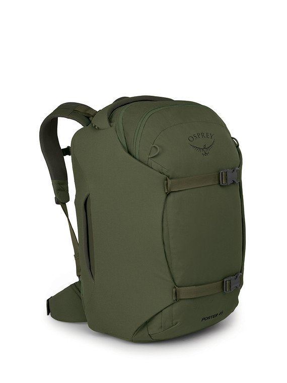 Osprey Porter 46L Travel Backpack Haybale Green