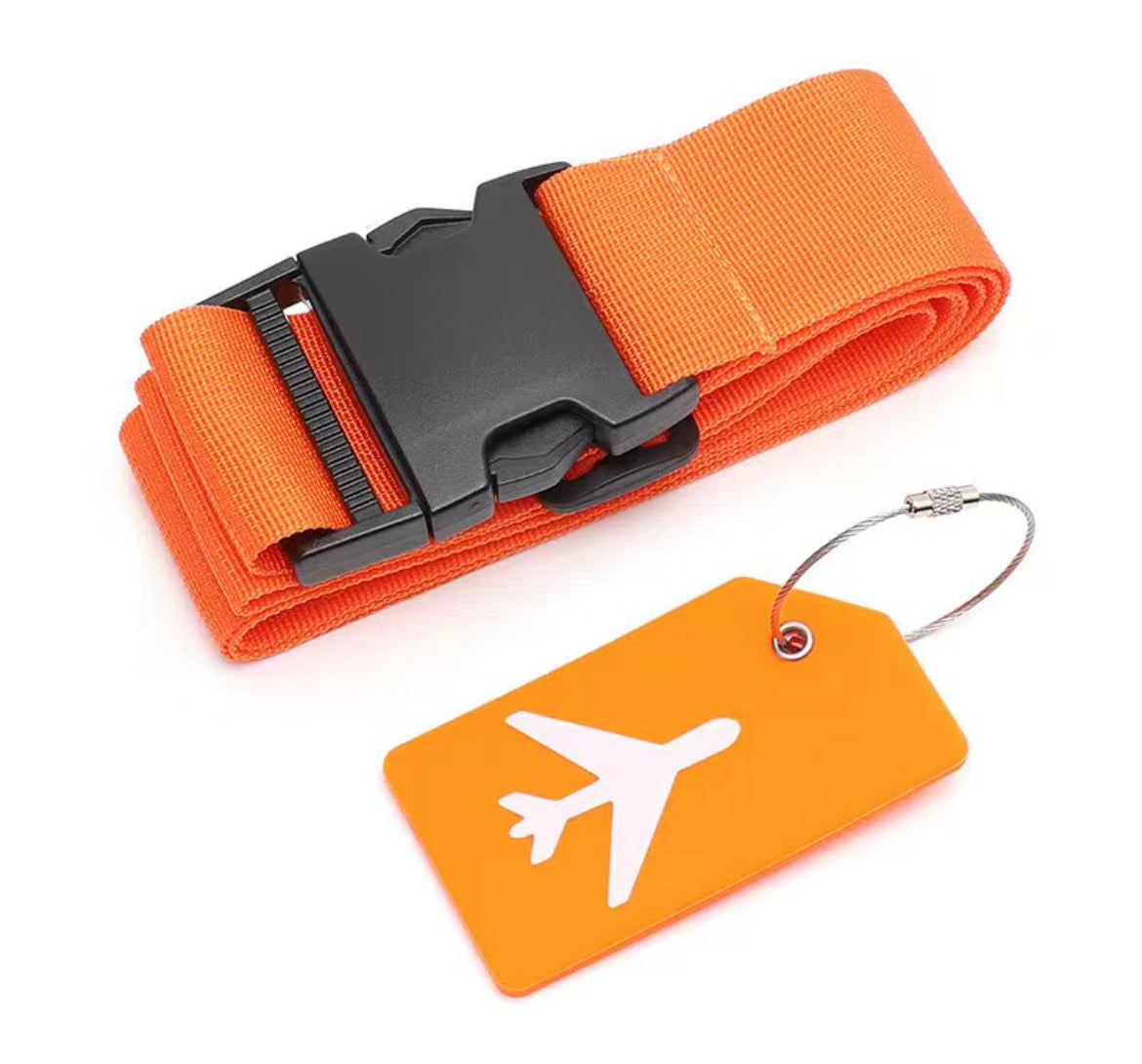 Luggage Strap + Tag- $6.99