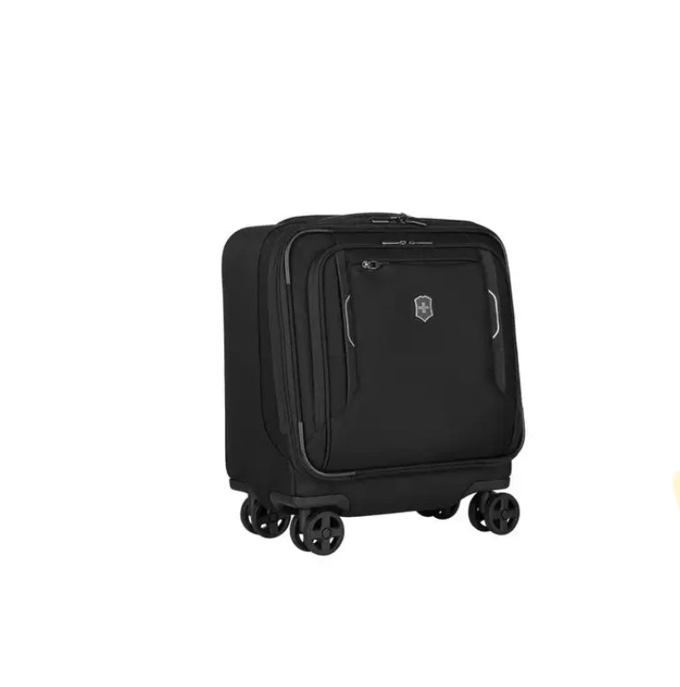 *DISCONTINUED* Victorinox Werks 6.0 Softside Spinner Carry-On Boarding Tote Black