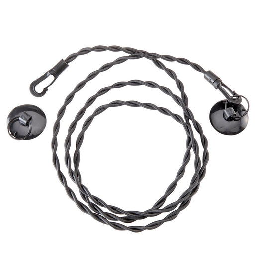 Smooth Trip No-Pin Laundry Line- no clothes pins needed Black