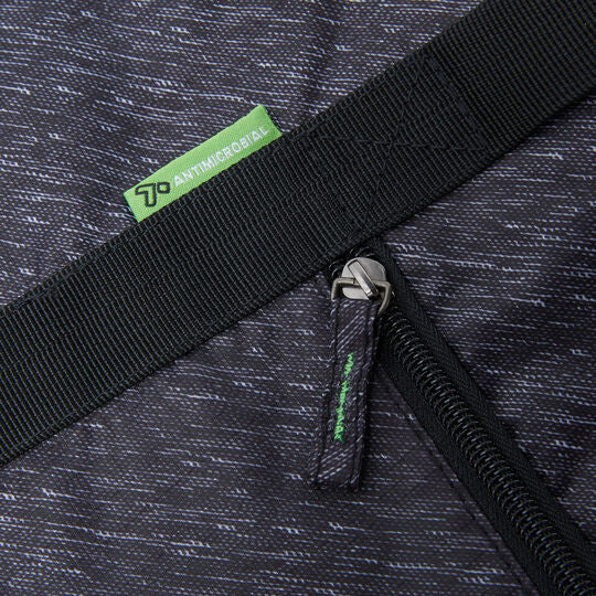 Travelon CLEAN Antimicrobial Silvadur Packable Tote with trolley sleeve passthrough