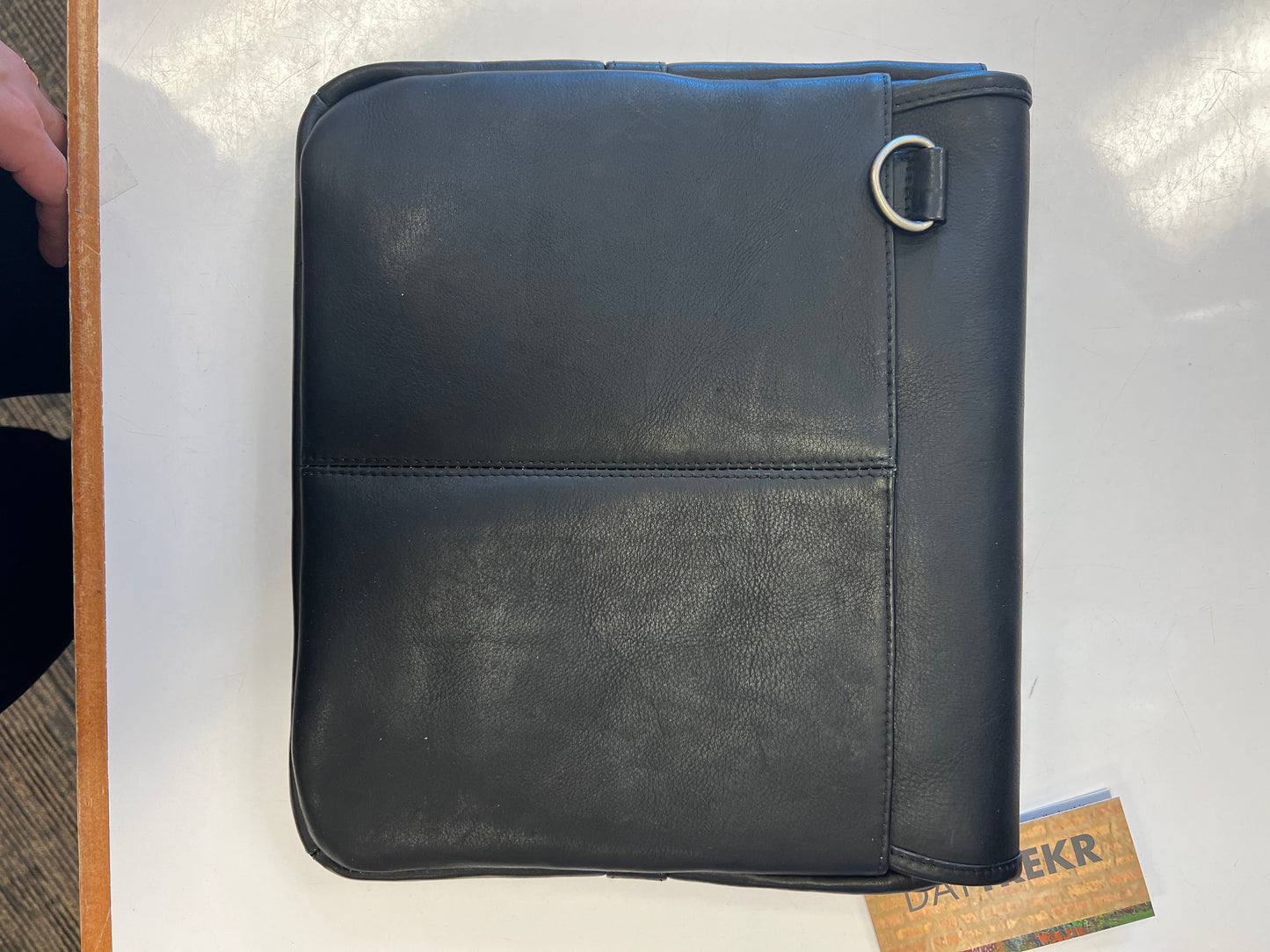 Vaquetta Leather Small Messenger Bag