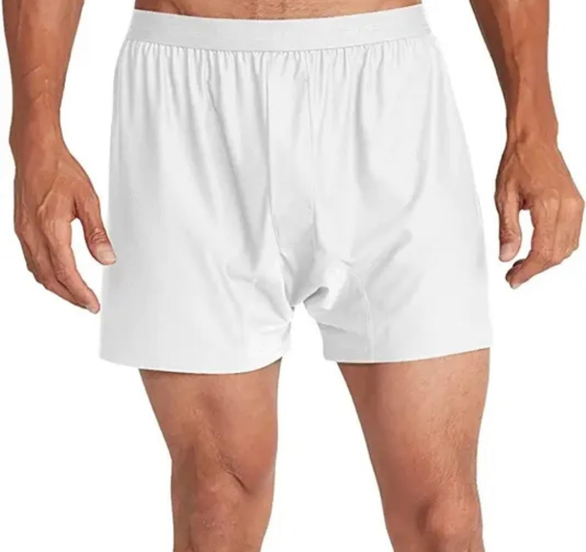ExOfficio Men's Give-N-Go Boxer Underwear- 1241-2171 White