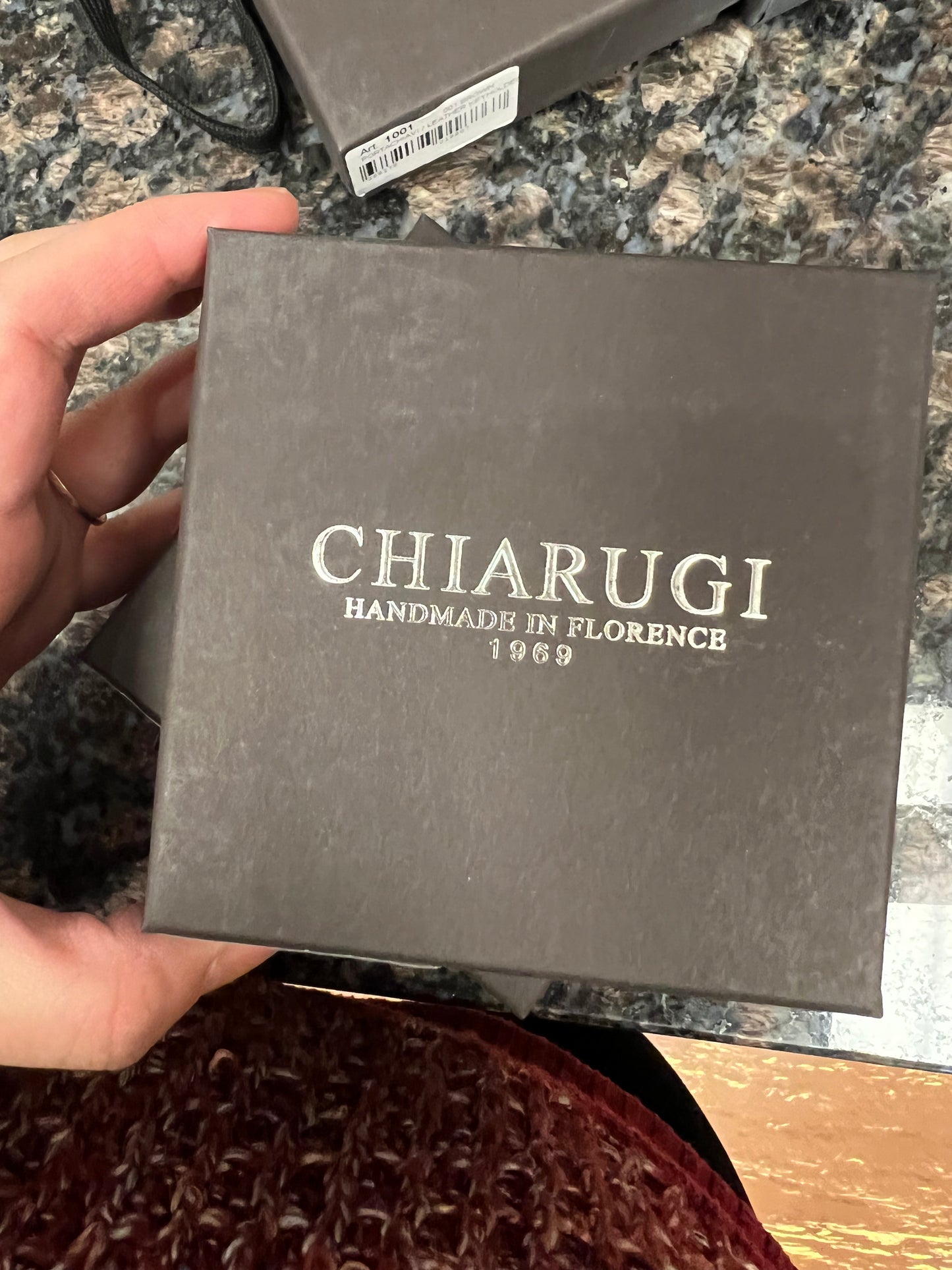 Chiargui Old Tuscany Leather Key Fob