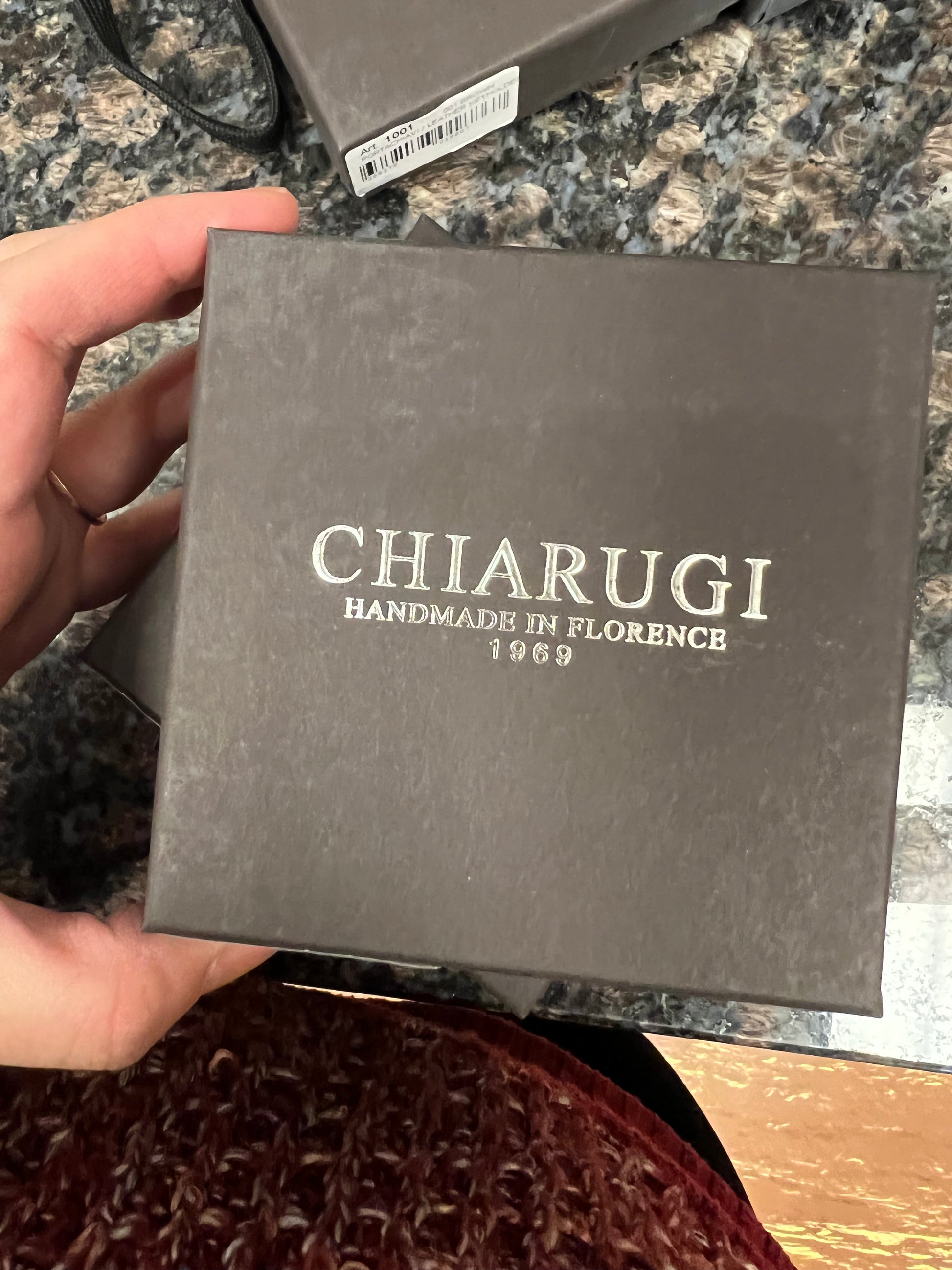 Chiargui Old Tuscany Leather Key Fob