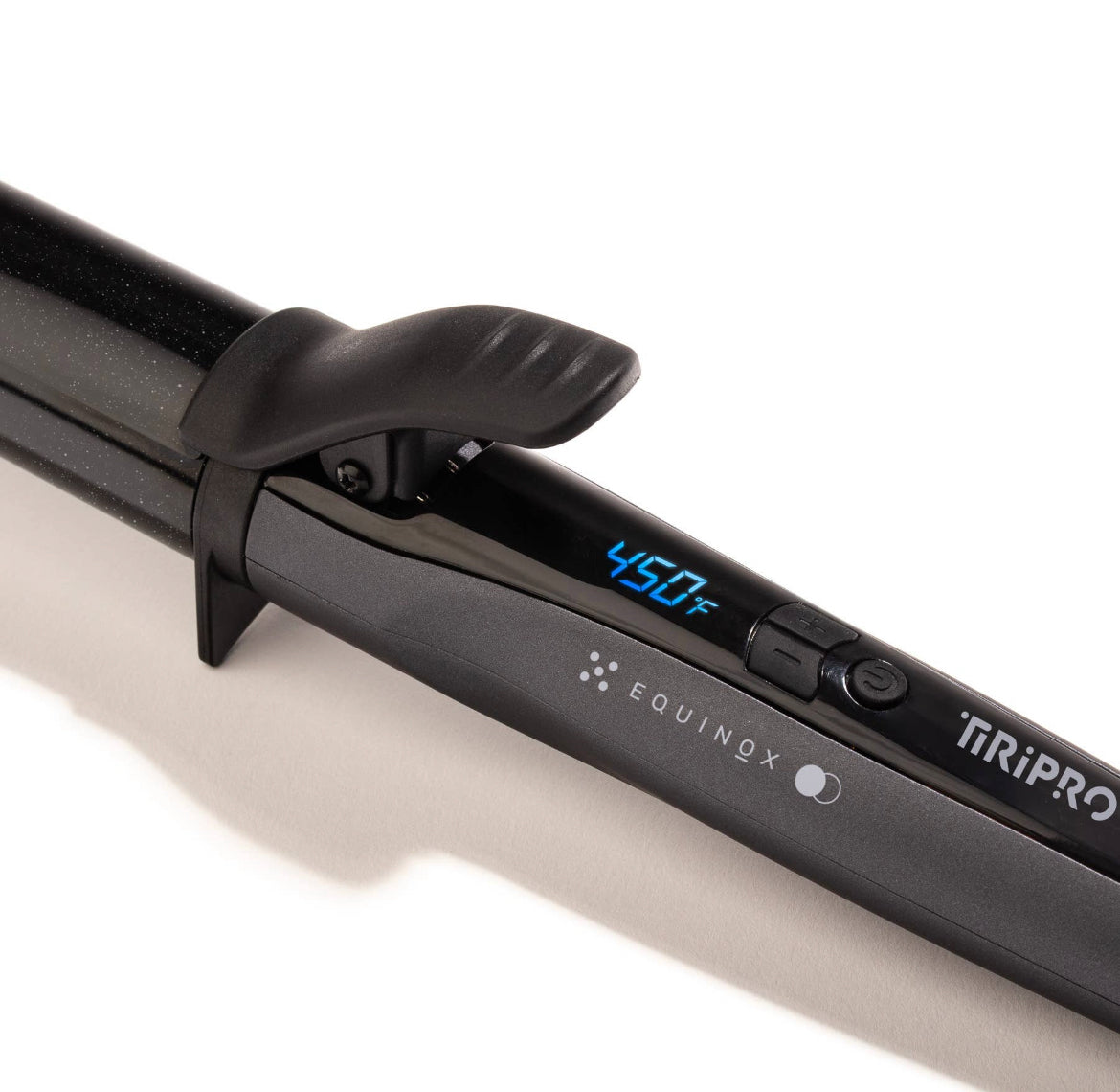 Equinox Dual Voltage Hair Curling Iron Black