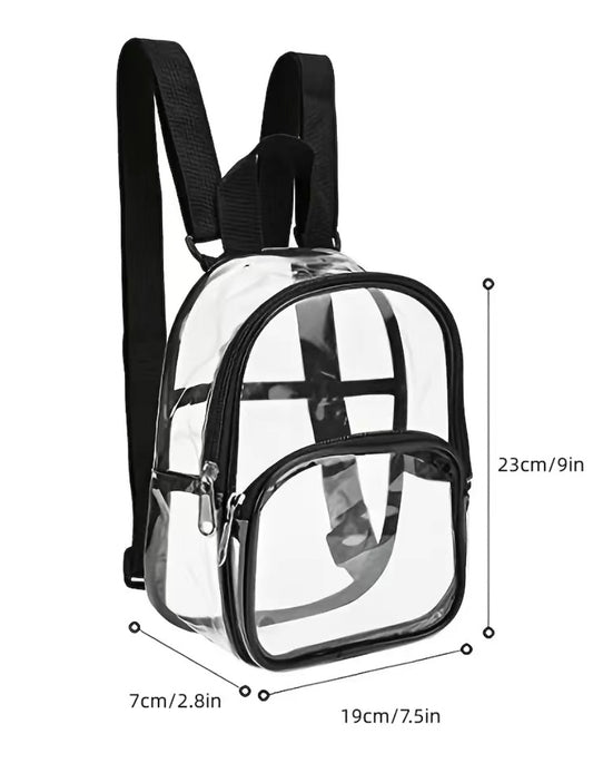 Stadium Transparent/Clear Mini Backpack-Small