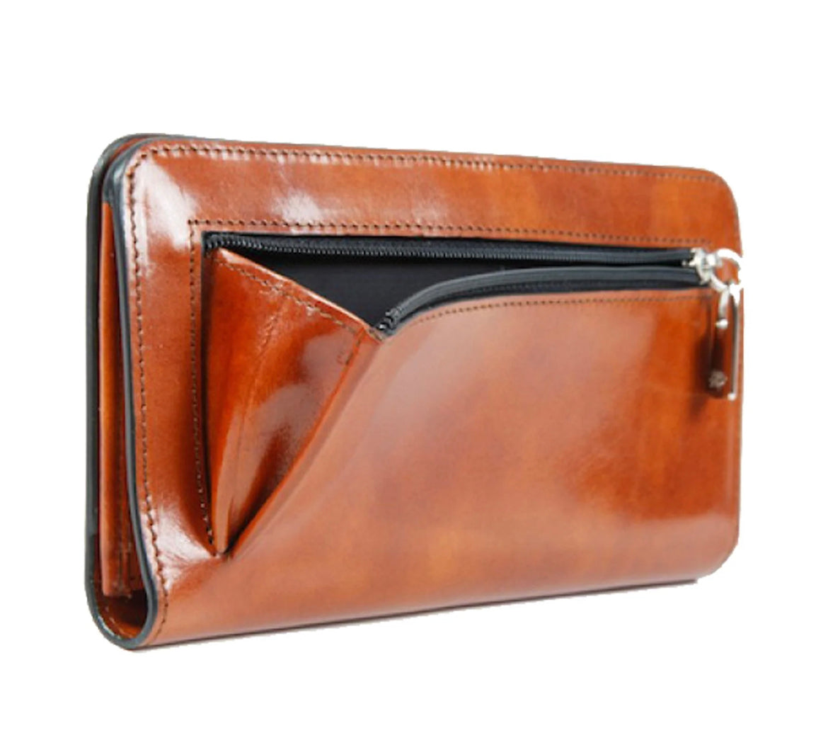 Bosca Oldleather 7" Clutch Wallet