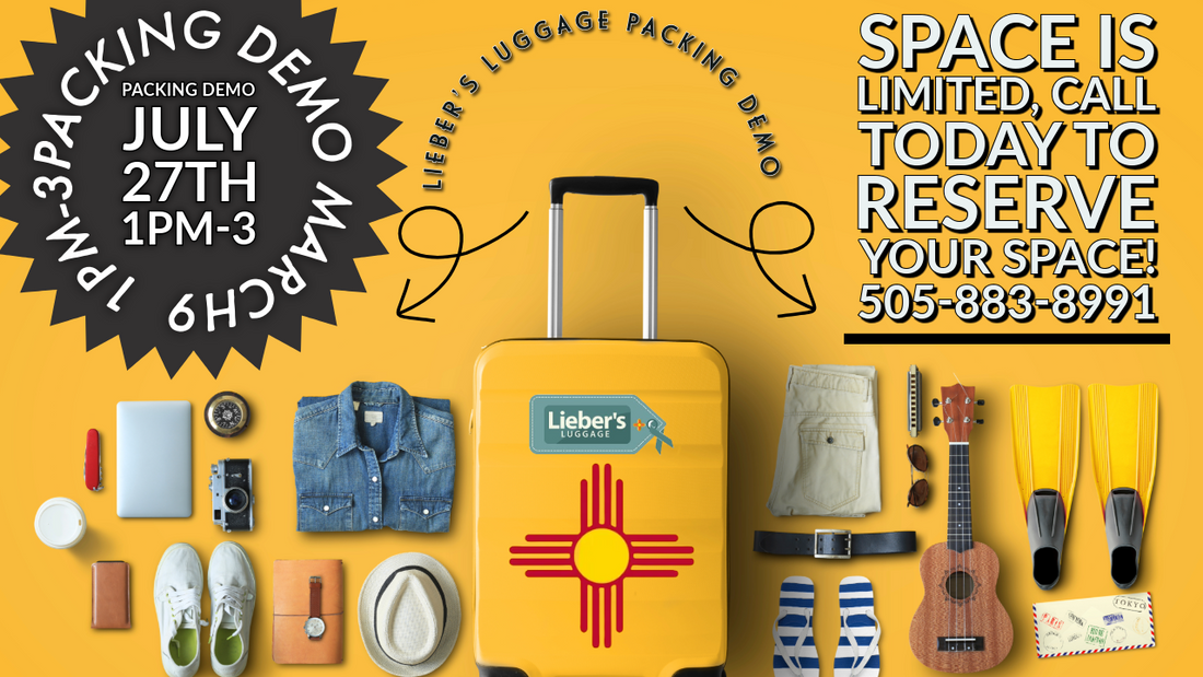 It's Back! Master Your Journey: Join Our Popular Travel Prep &amp; Packing Demo!