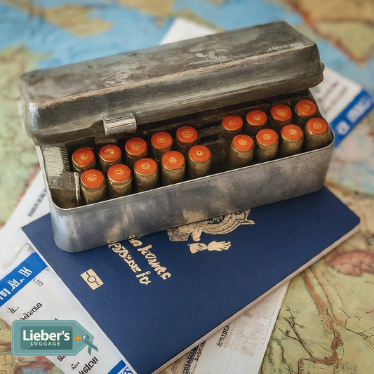 Don't Get Grounded: Ammo Abroad - Why It's a Major Travel Hassle by Lieber's Luggage liebers.com