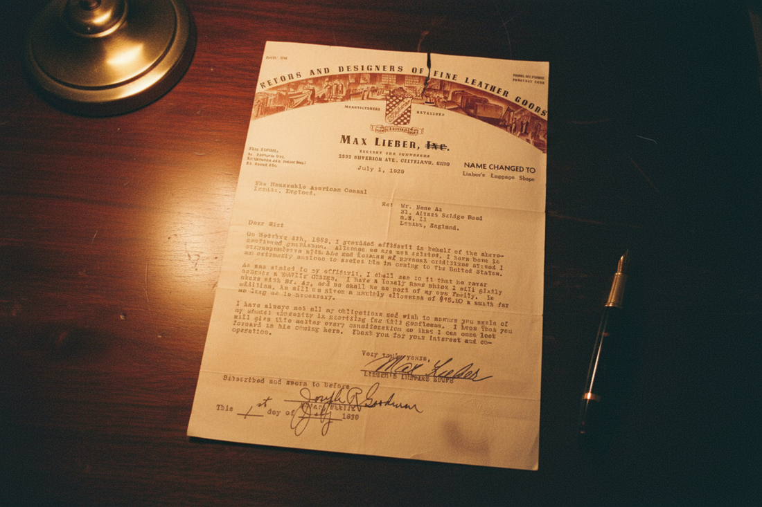The Letter in the Basement: A 1939 Act of Kindness That Connected Two Luggage Dynasties
